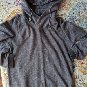 Men's grey hoodie